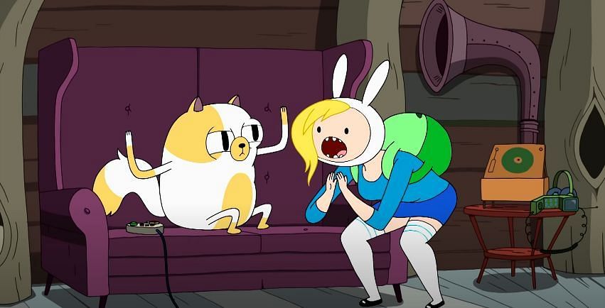 Non-magic Fionna and Cake didn&#039;t enjoy their lives (Image via Max)