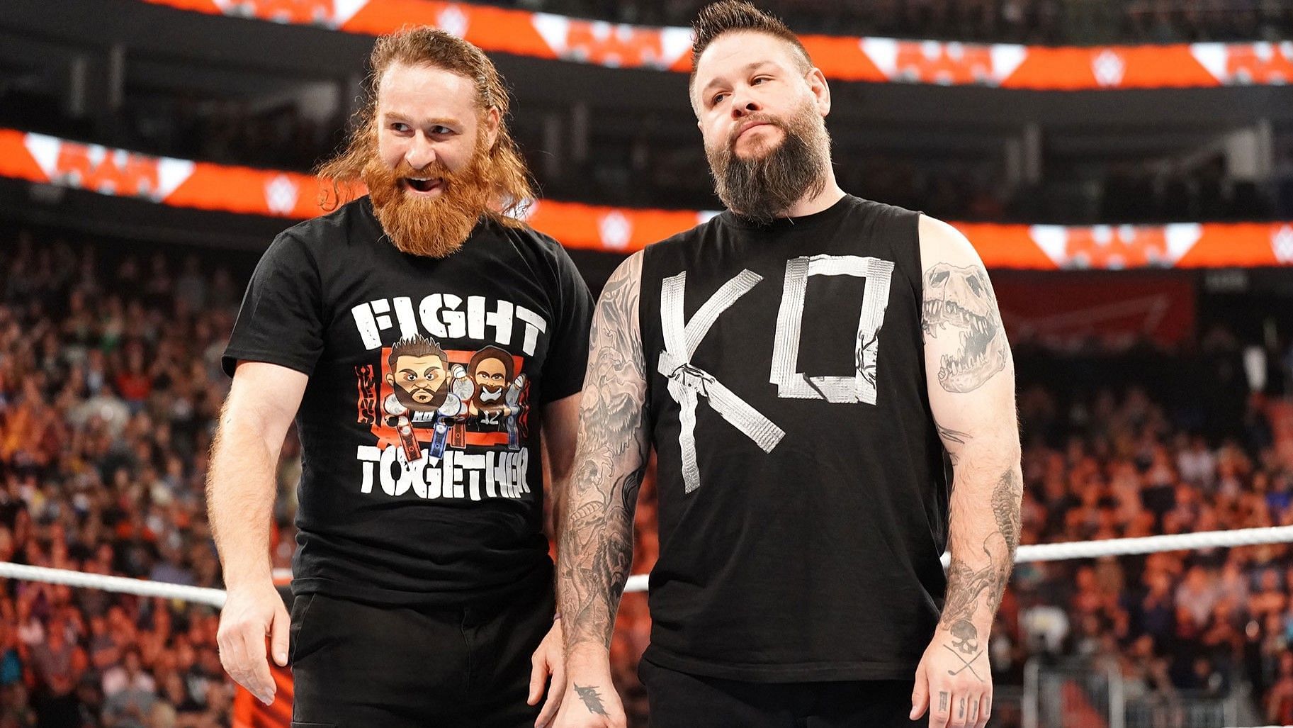 Sami Zayn and Kevin Owens will compete in a title match on RAW next week