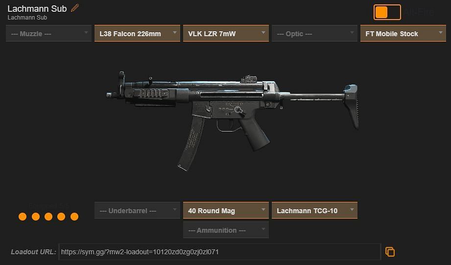 Lachmann Sub loadout (Image via sym.gg)