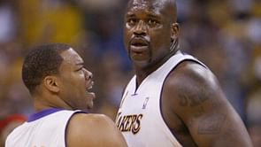 "Hell no, that's a lie" - Former Lakers once squashed rumors of Shaquille O'Neal taking a dump in his shoes