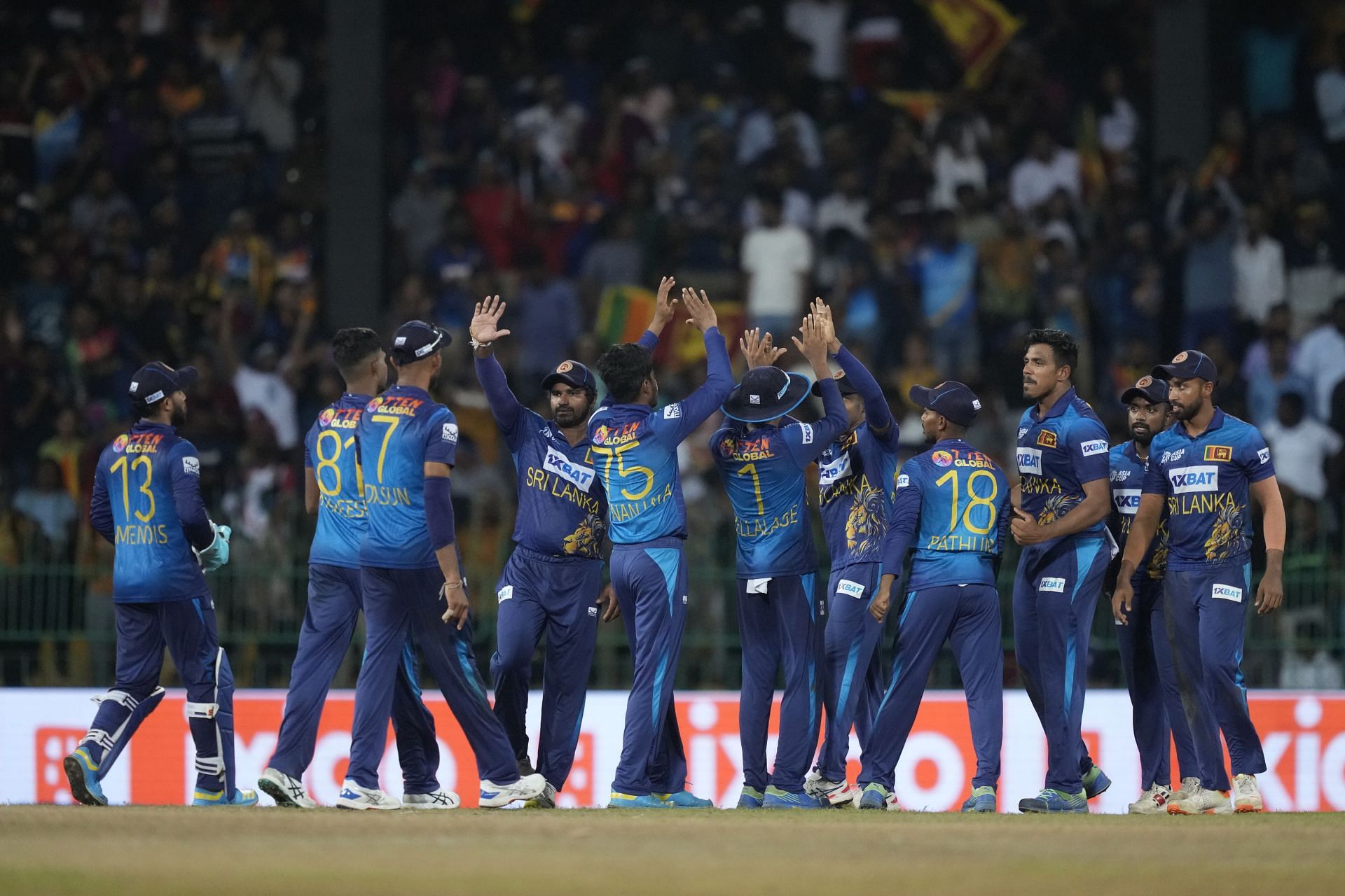 Sri Lanka were runners-up in the Asia Cup. (Pic: AP)