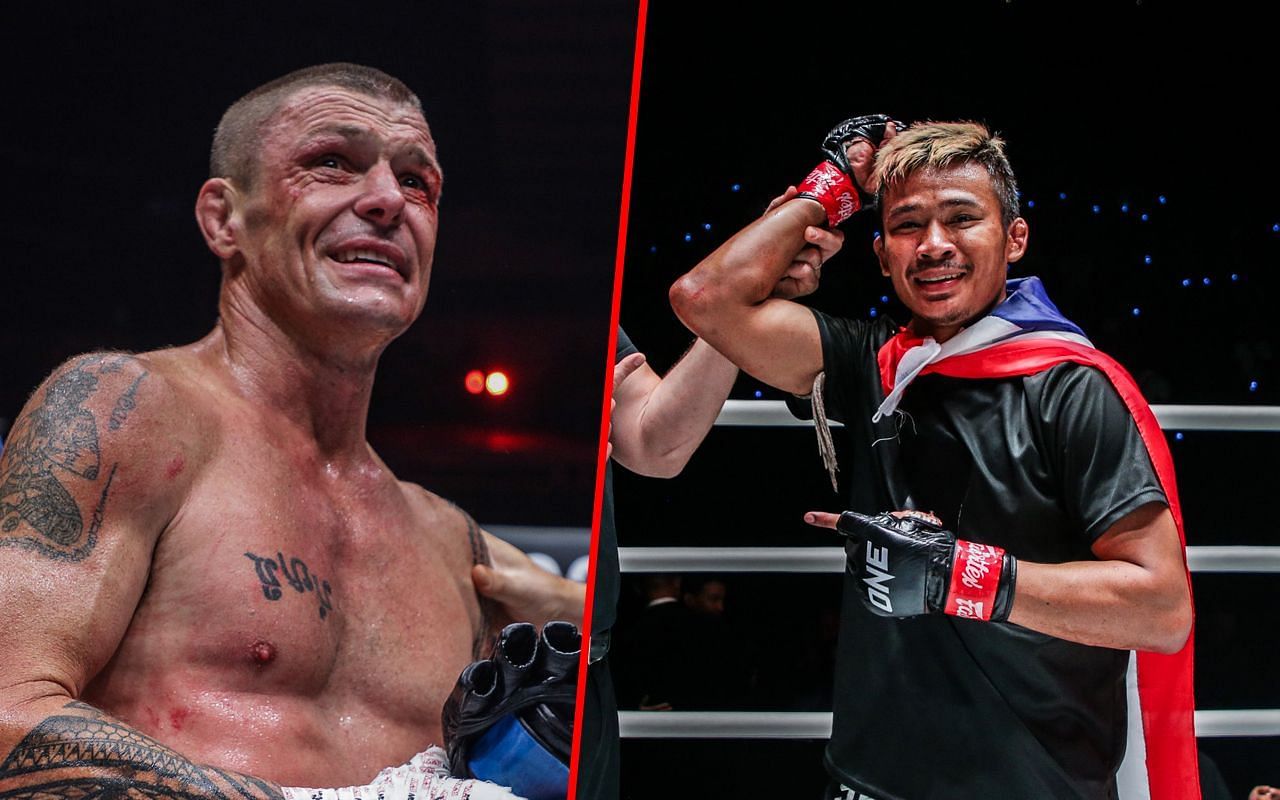 John Wayne Parr (L) / Superlek Kiatmoo9 (R) (Photo: ONE Championship)