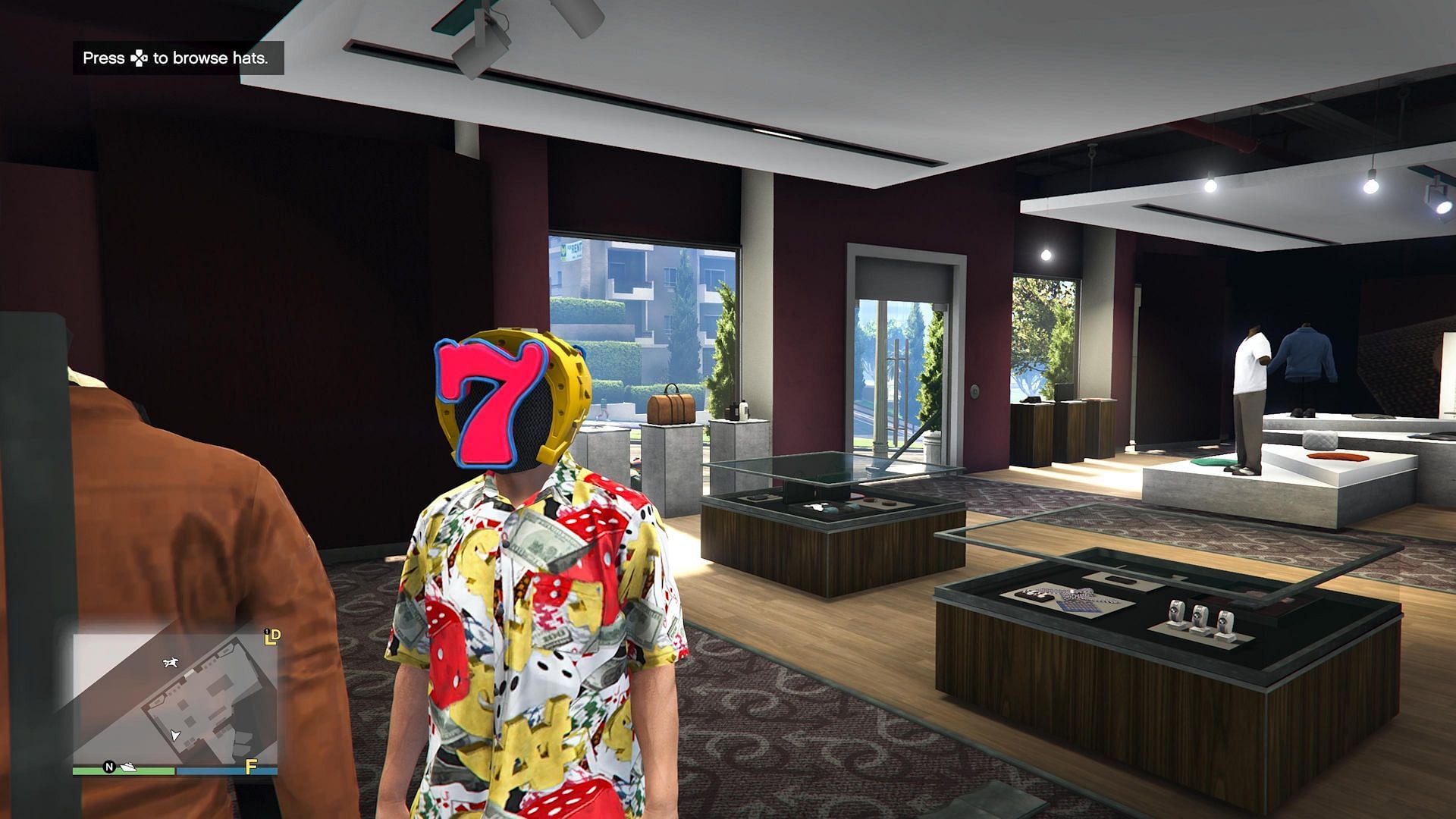 This is the Ponsonbys location (Image via Rockstar Games)