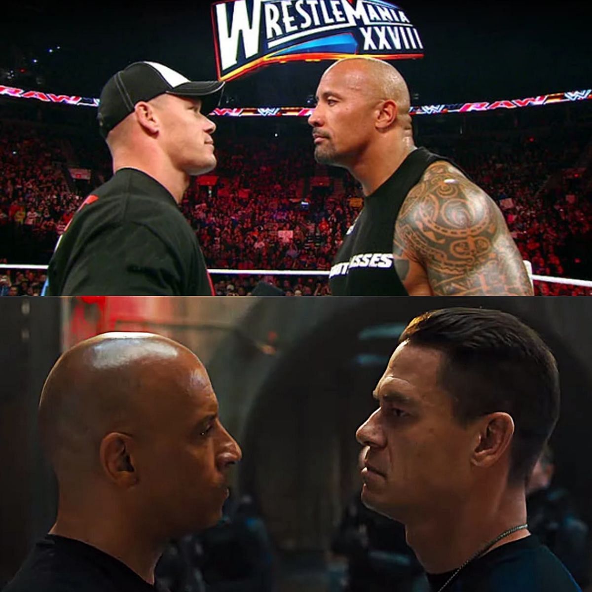John Cena had a similar dynamic with The Rock to Jakob Toretto &amp; his brother Dominic.