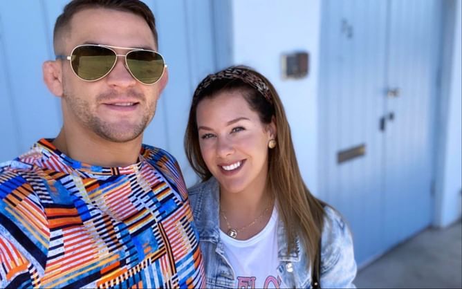 PHOTOS: Dustin Poirier shares loved-up snaps with wife Jolie on 14th wedding anniversary