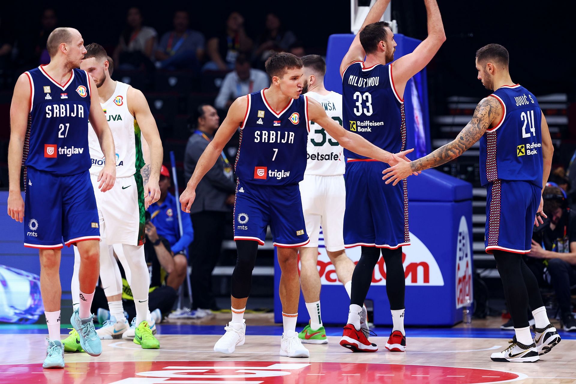 Lithuania v Serbia: Quarter Final - FIBA Basketball World Cup