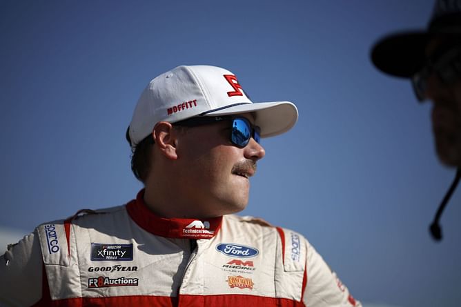 Xfinity driver Brett Moffitt will drive number 34 Truck for Front Row Motorsports at Talladega