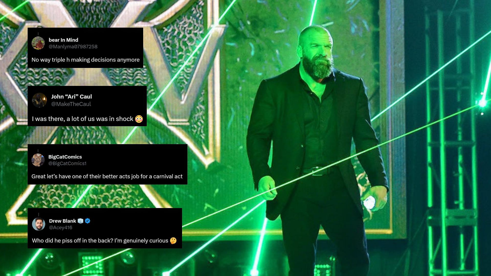 Triple H is the Chief Content Officer of WWE!