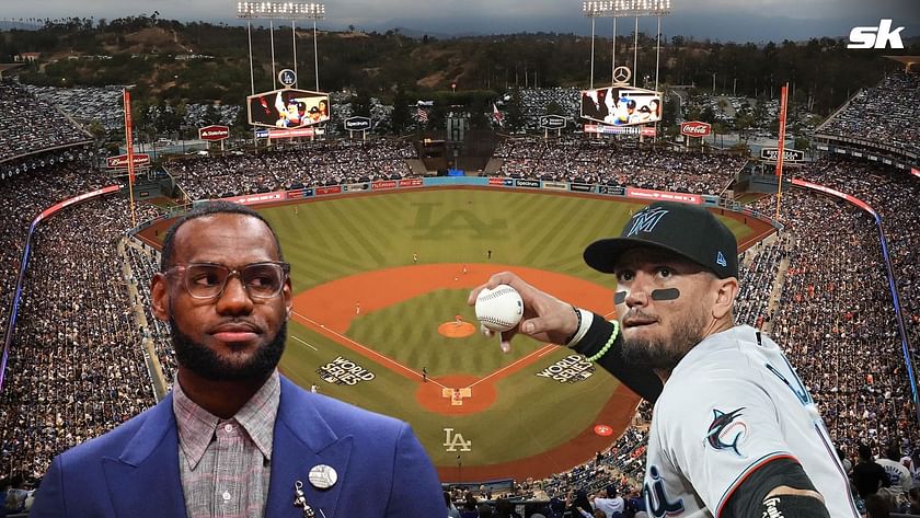 Dodgers News: Lakers Superstar LeBron James Reacts to Insane On the Field  Moment with Miguel Rojas - Inside the Dodgers