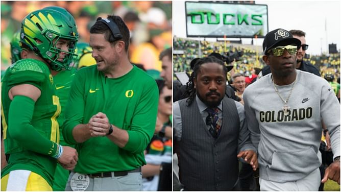 "[Dan] Lanning can take his shots now, while he can": Skip Bayless fires back at Oregon HC for shading Deion Sanders and Colorado Buffs