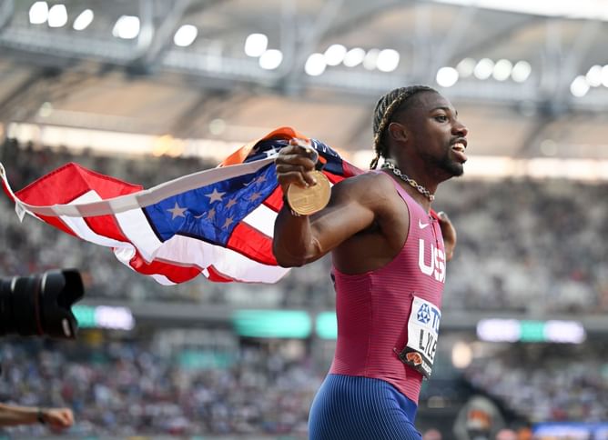 "We are running in these random places where people can’t understand" - Noah Lyles on lack of marketing in athletics