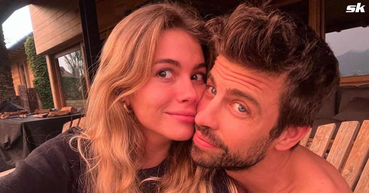 Gerard Pique and Clara Chia were spotted kissing