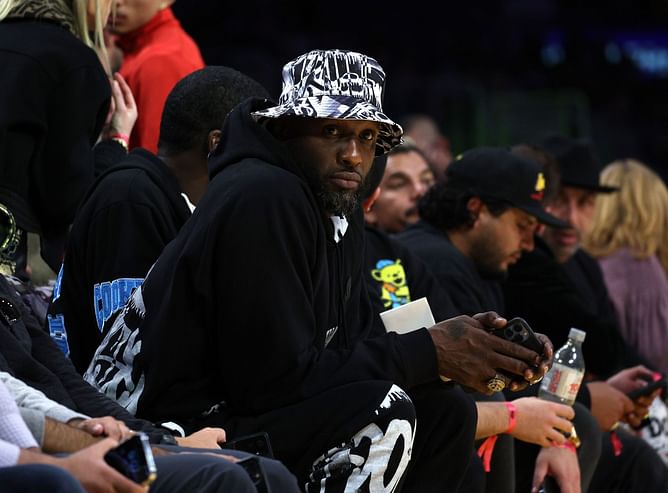"I want to be there when they retire his number" - Lamar Odom makes surprise addition to best starting five he’s ever played with