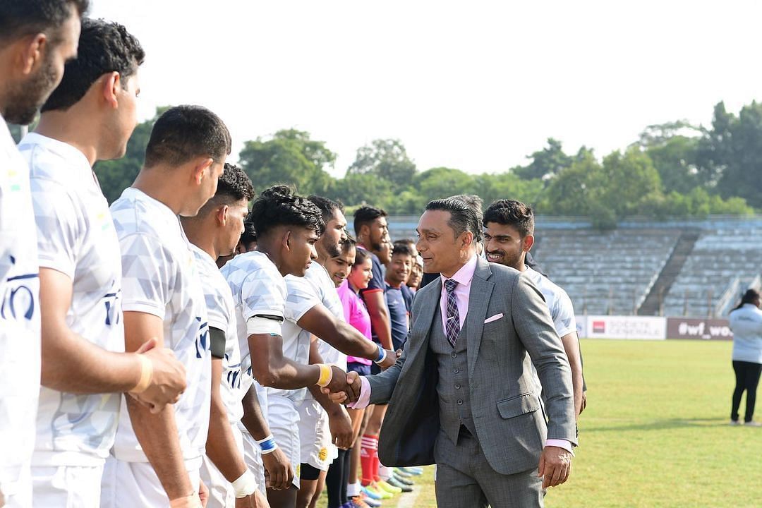 Rahul Bose, the president of Rugby India (PC: Sportskeeda)