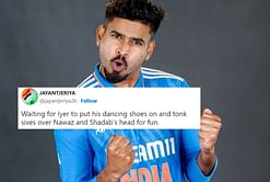 "Waiting for Iyer to put his dancing shoes on and tonk sixes"- Fans react as Shreyas Iyer makes a comeback in India vs Pakistan match in Asia Cup 2023