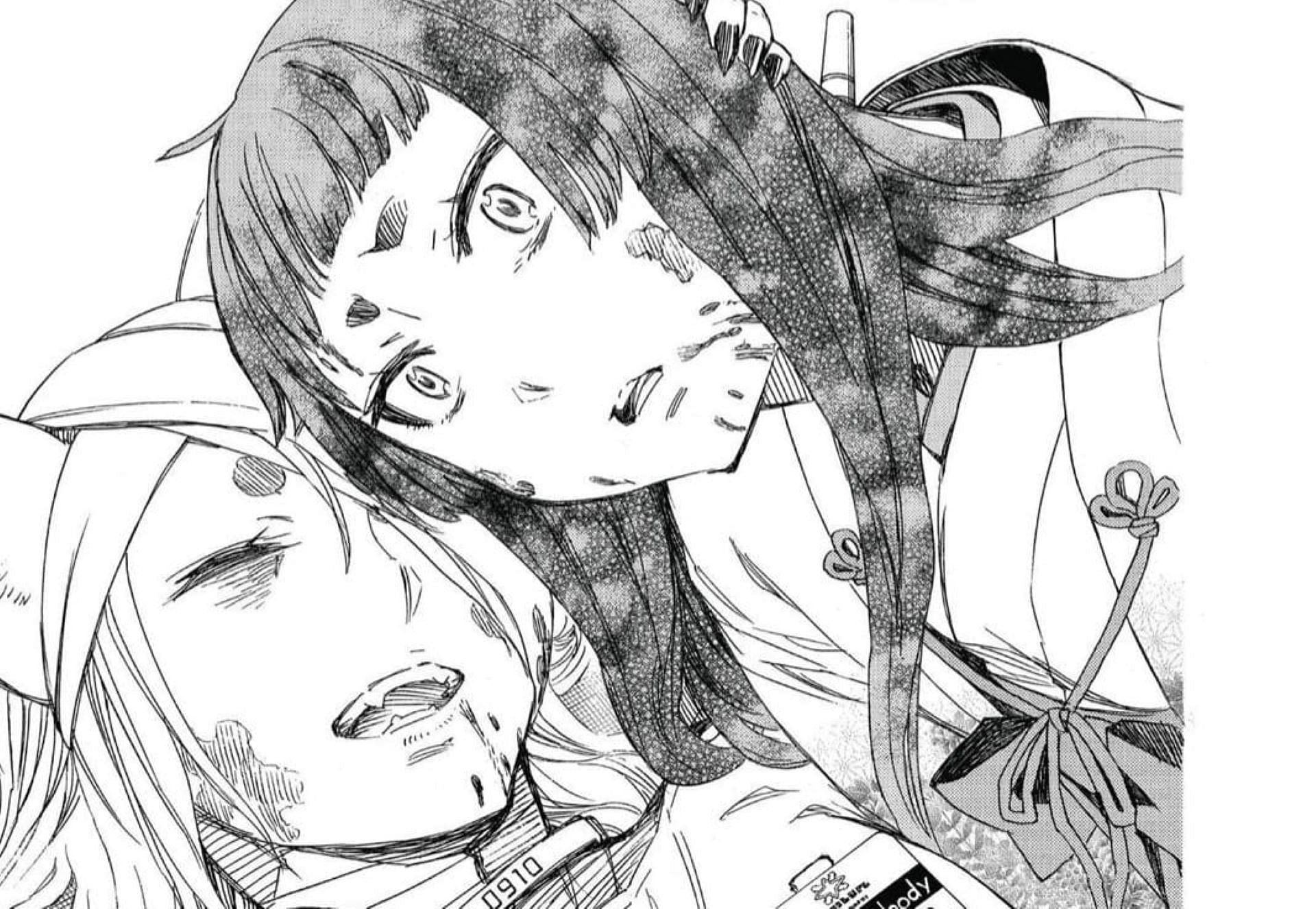 Izumo and her mother as seen in the manga (Image via Kazue Kato)