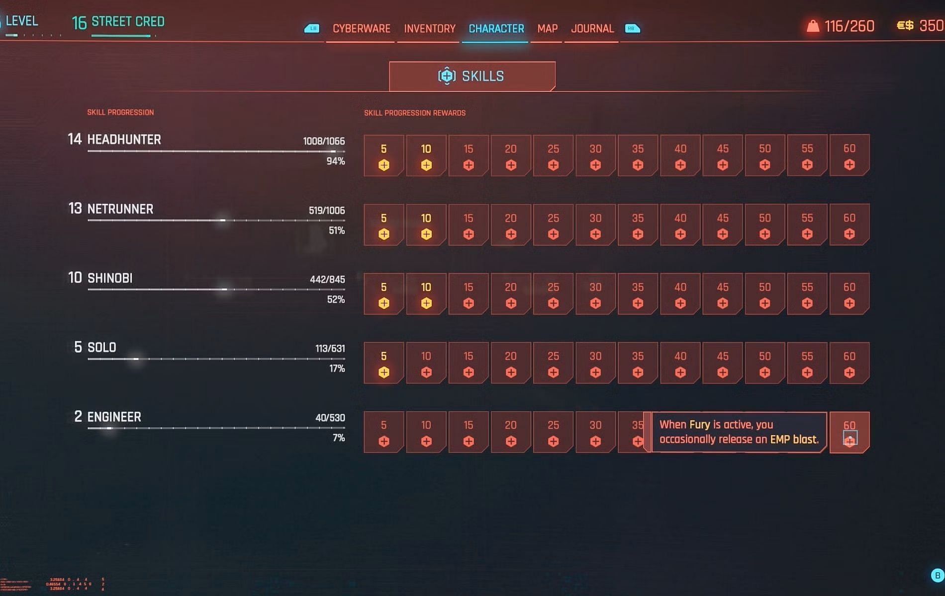 Cyberpunk 2077 Phantom Liberty (2.0): What is Cyberware Capacity and