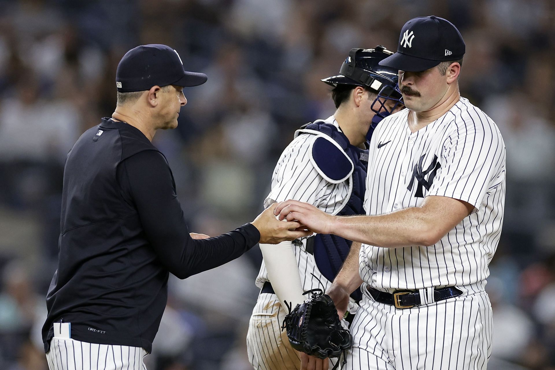 Carlos Rodon Turns Livid In The Dugout After Yankees' Defensive