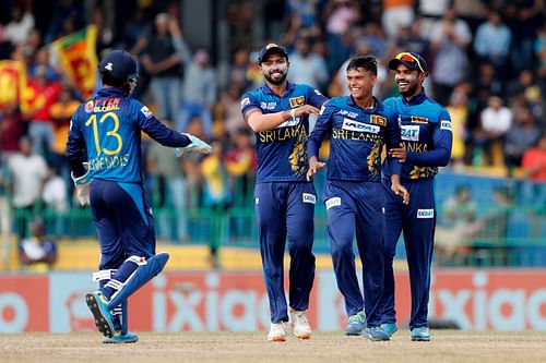 Sri Lanka cricket team. (Credits: Twitter)