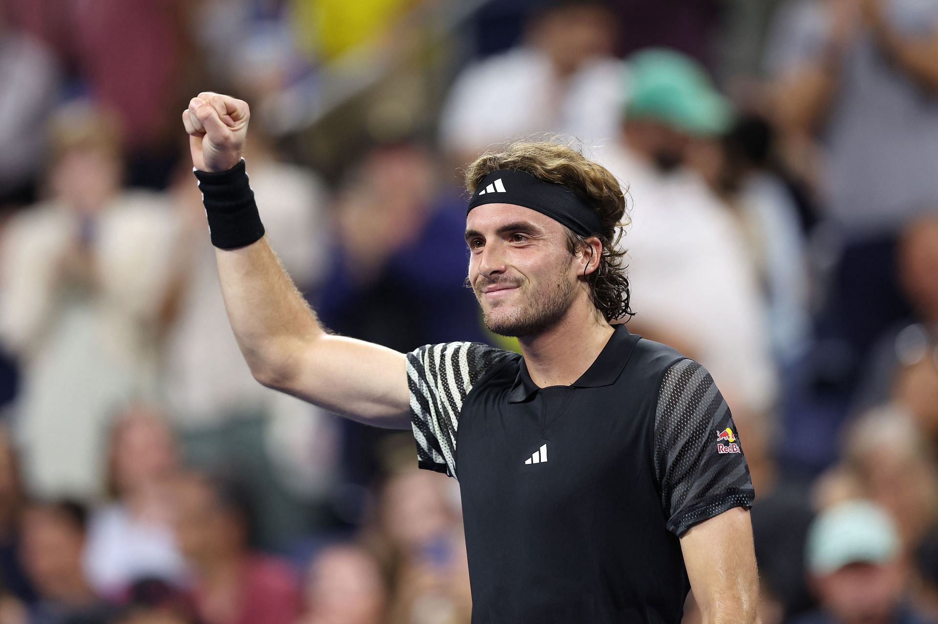 Stefanos Tsitsipas at the 2023 US Open