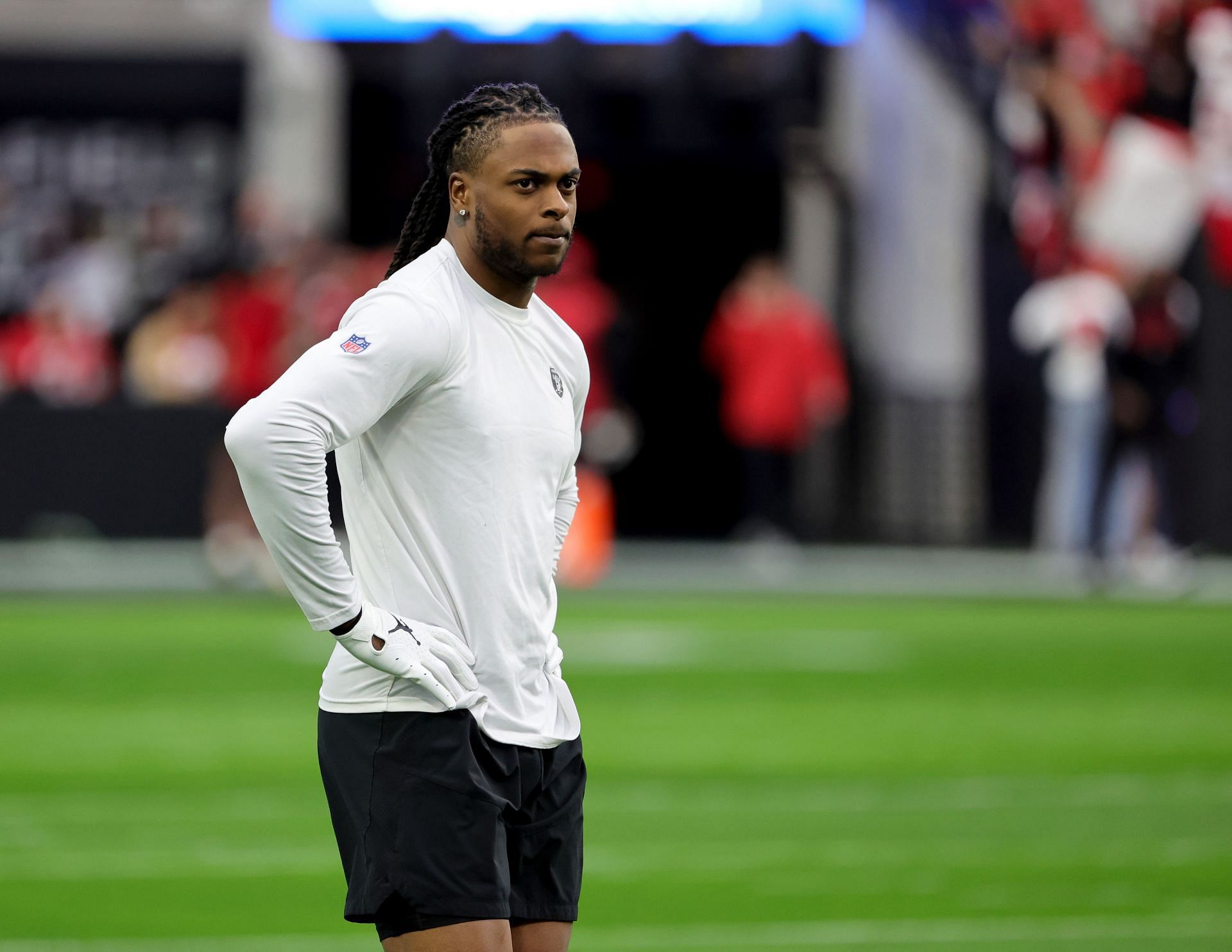 49ers-Raiders practice: Davante Adams injured on first play