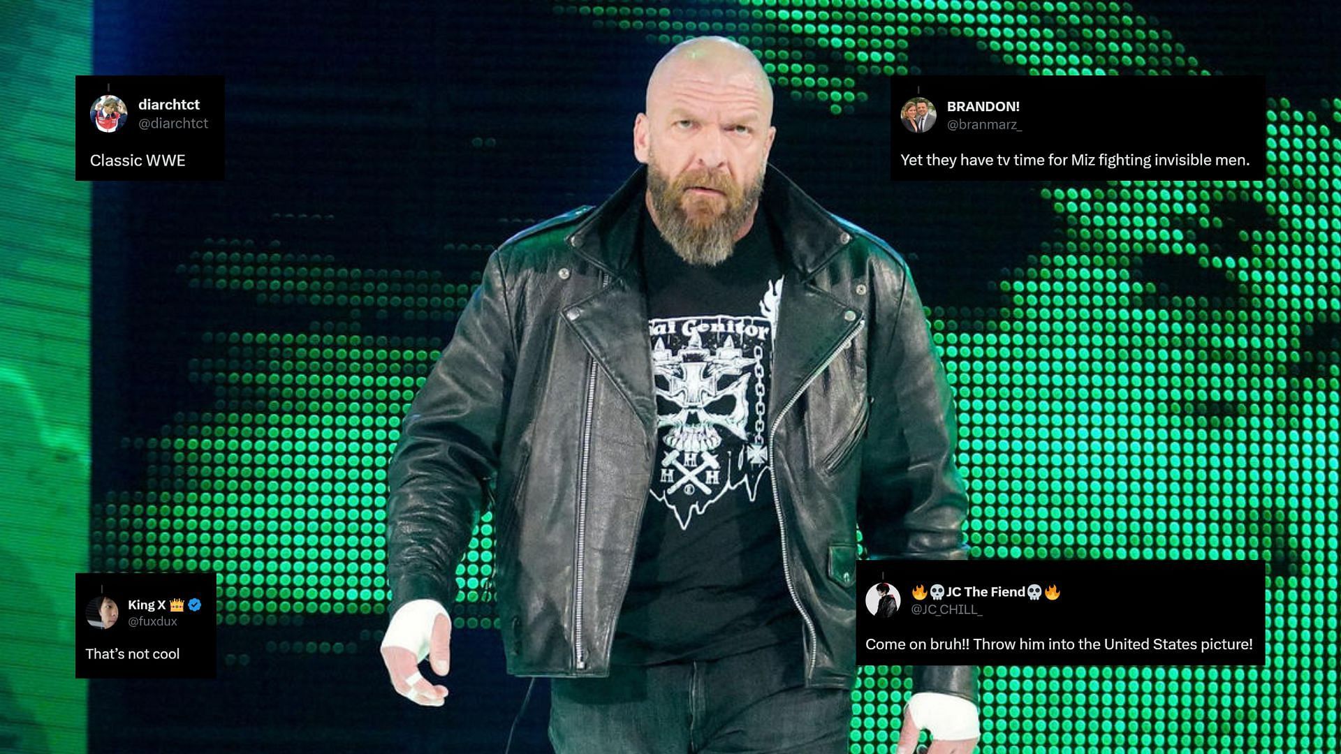 Triple H is the Chief Content Officer of WWE!