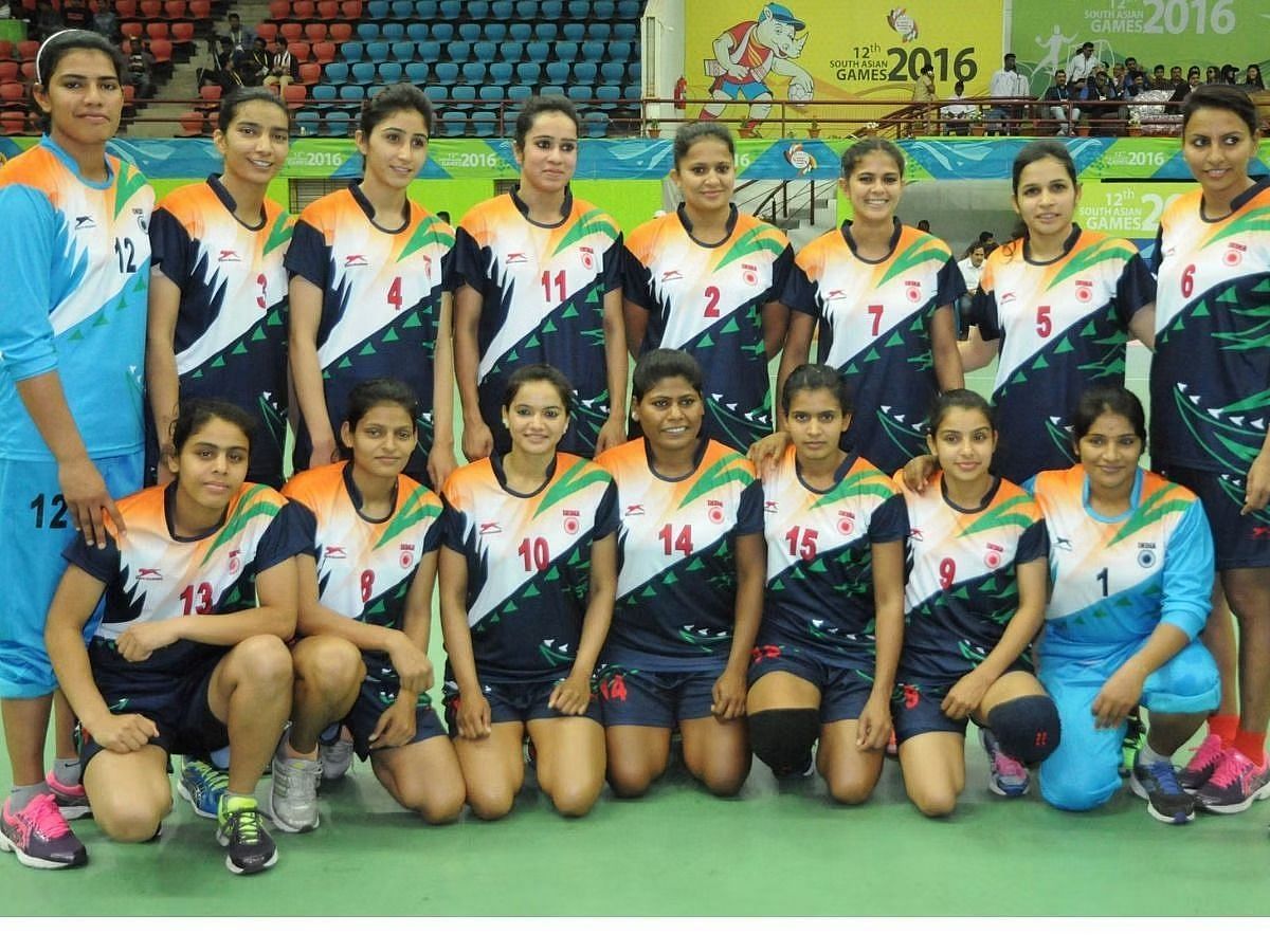 India women handball team. (Image: Twitter)