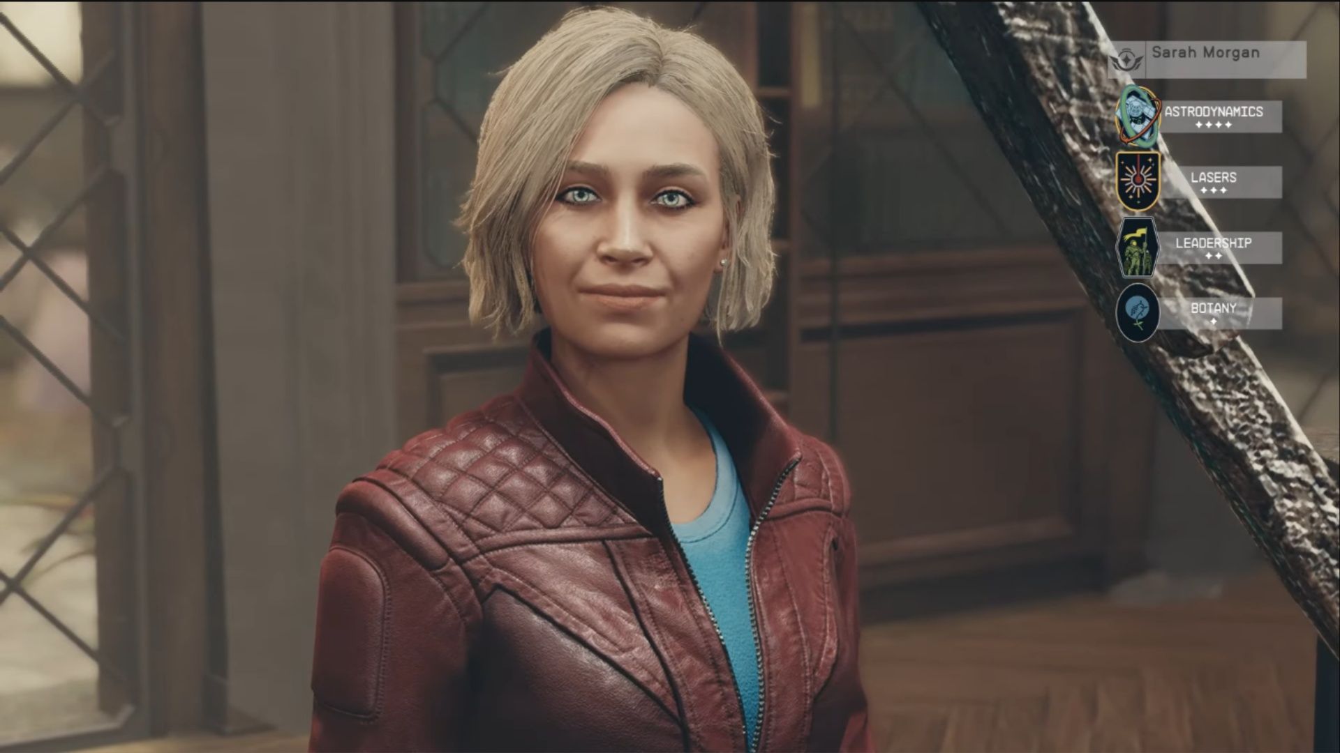 Sarah Morgan opens up as a companion at the end of this Starfield mission (Image via Bethesda)