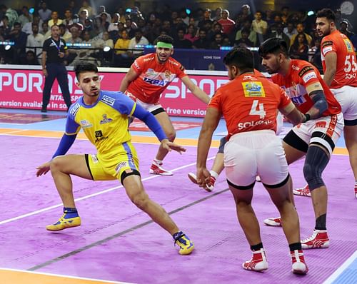 Narender Kandola in action (PC: Sportskeeda)