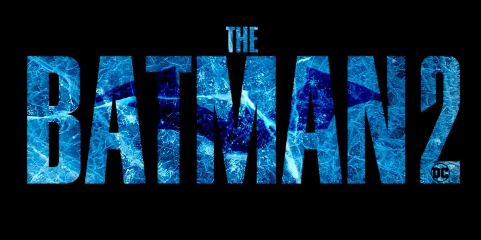 Official title artwork for The Batman 2