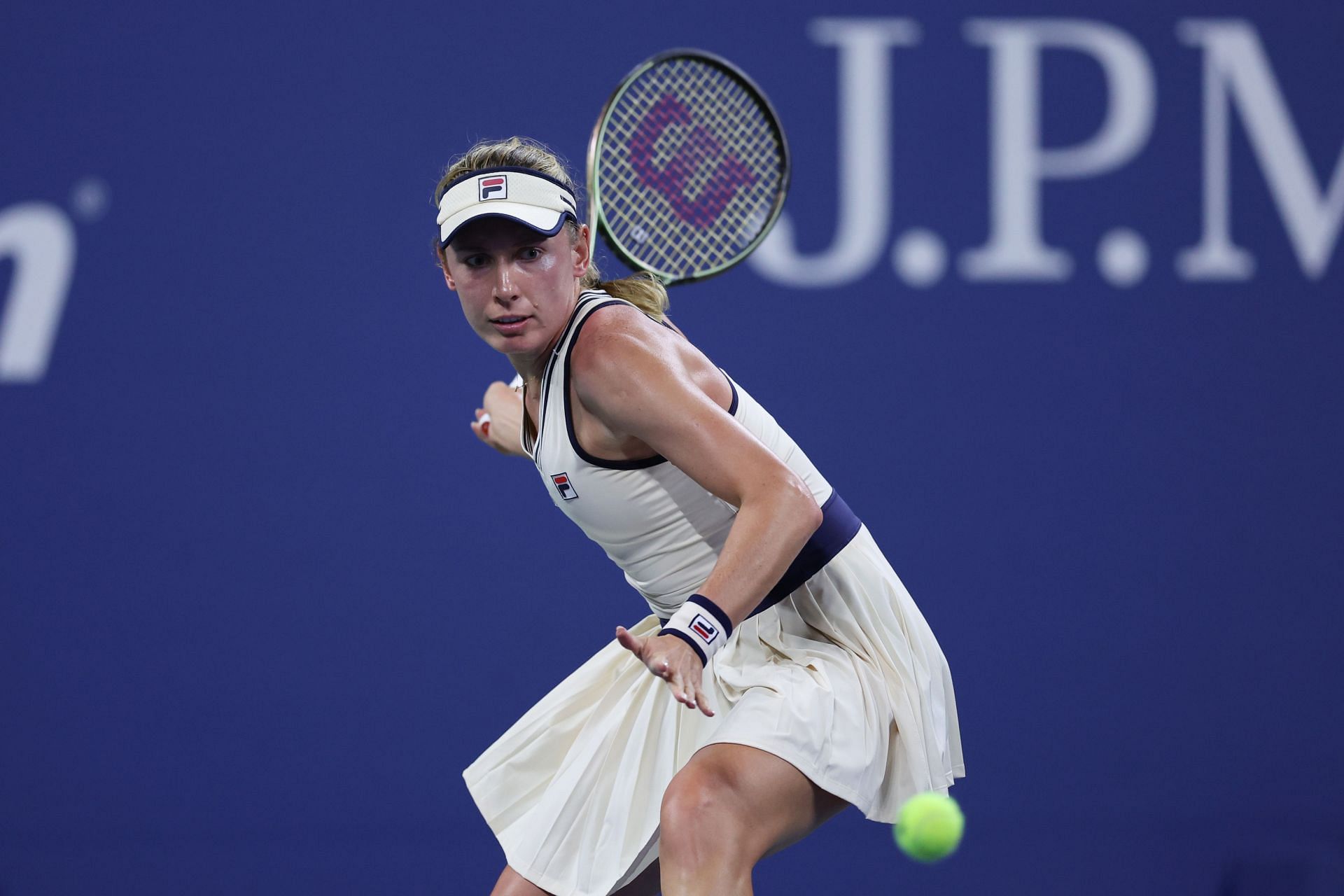 Ekaterina Alexandrova at the 2023 US Open.