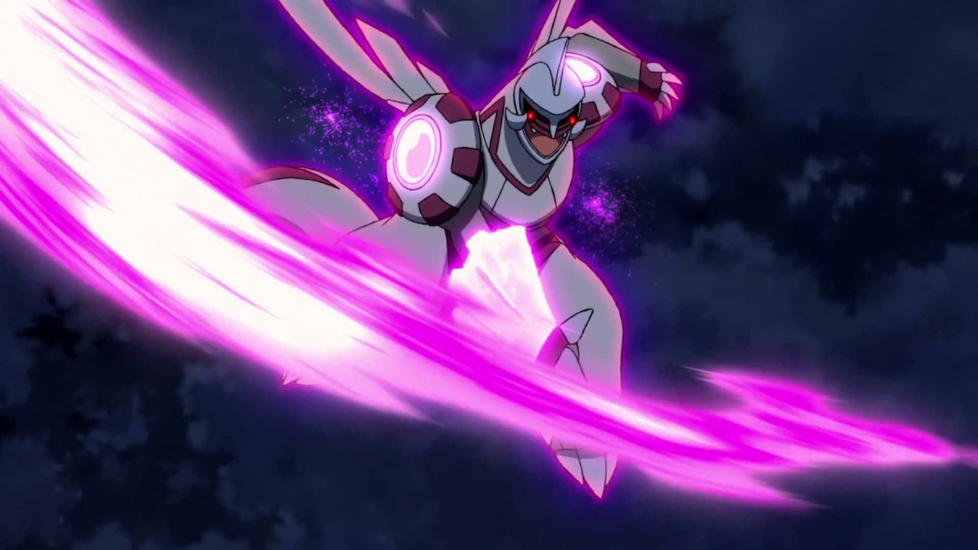 Palkia&#039;s signature move in the anime (Image via The Pokemon Company)