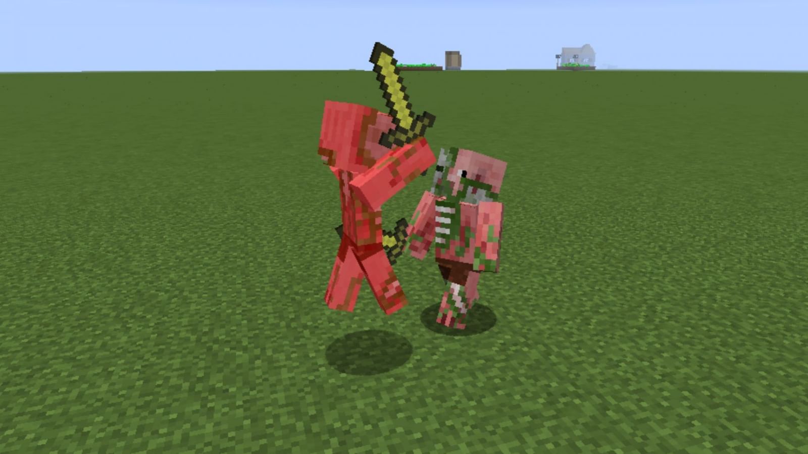How to make mobs fight each other in Minecraft?