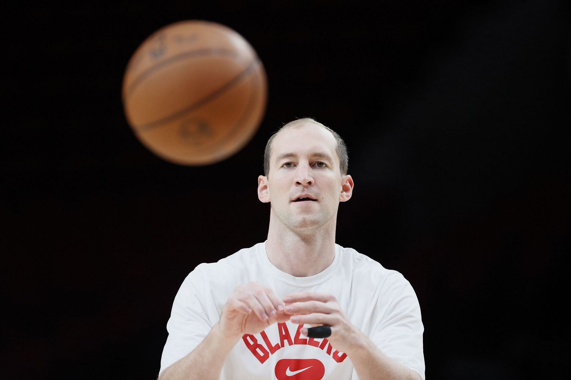 Cody Zeller with the Trail Blazers