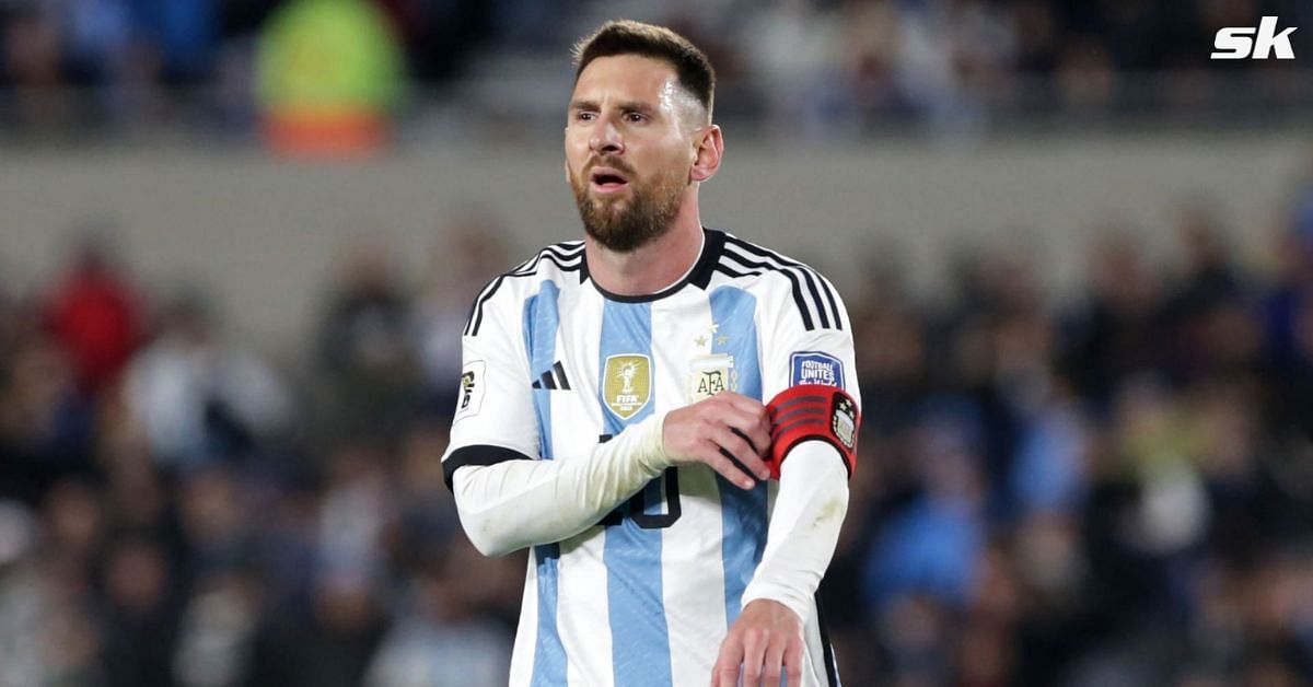 Argentina captain - Lionel Messi       