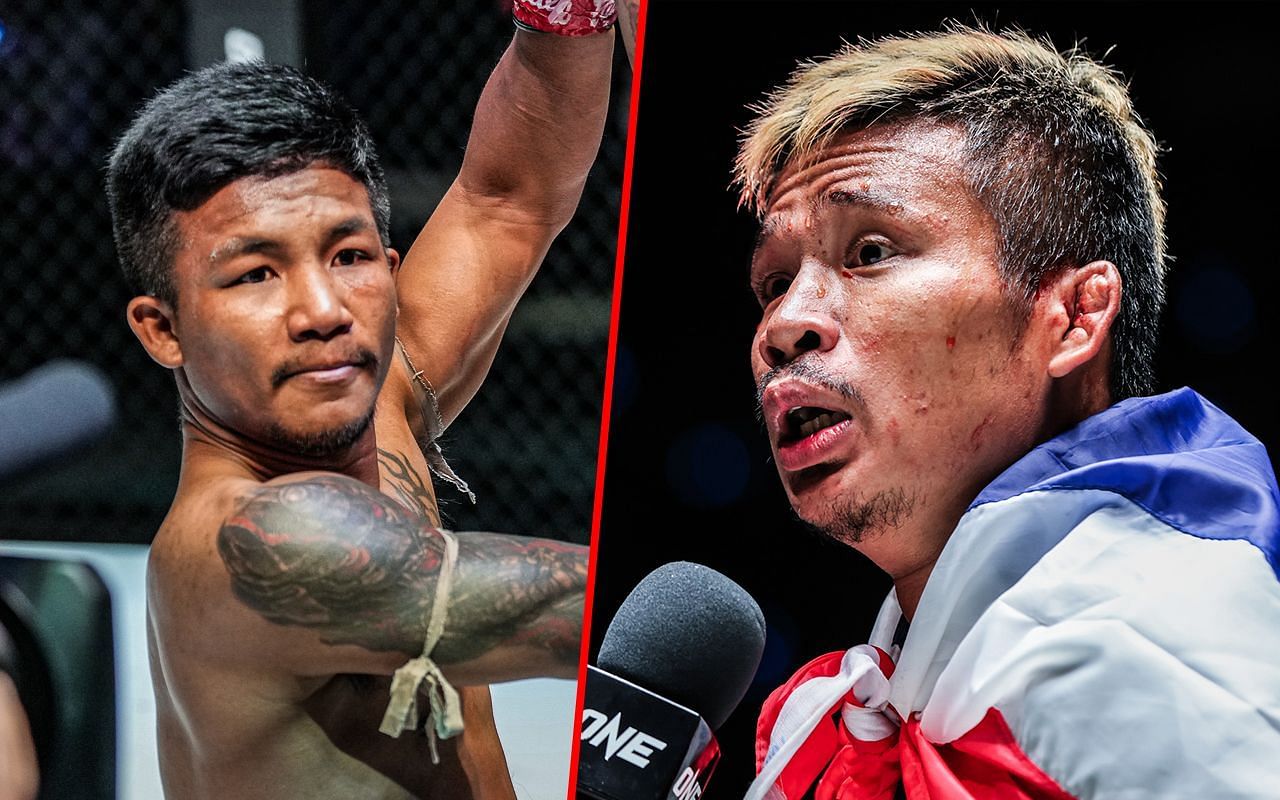 Rodtang Jitmuangnon (L) / Superlek Kiatmoo9 (R), Photo: ONE Championship