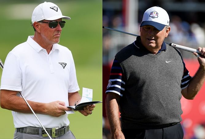 “He’d be gambling in a ditch somewhere” - Lanny Wadkins doubles down on comments slamming ‘disappointing’ Phil Mickelson