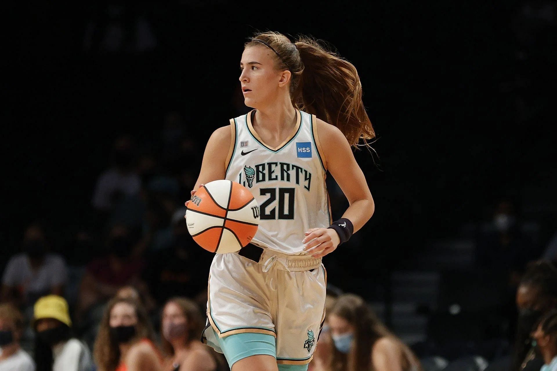 New York Liberty point guard Sabrina Ionescu