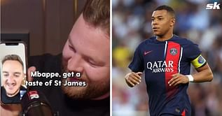 “Get a taste of St James, you’ll be here in a couple of years” – Kylian Mbappe sent hilarious message by Newcastle content creator after UCL draw