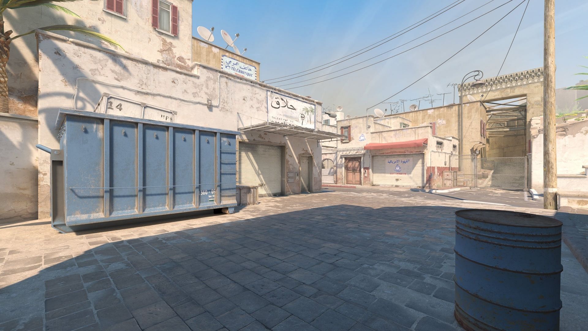 Dust 2 in Counter-Strike 2 