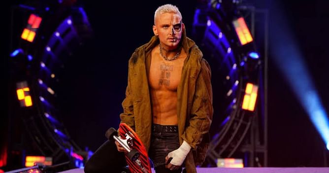 "His f***ng house" Darby Allin defends AEW star in unexpected promo after Dynamite went off the air