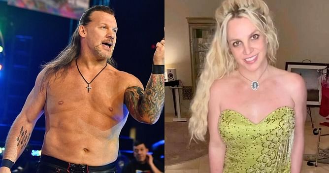 Chris Jericho responds to claim that Britney Spears is "built" like him