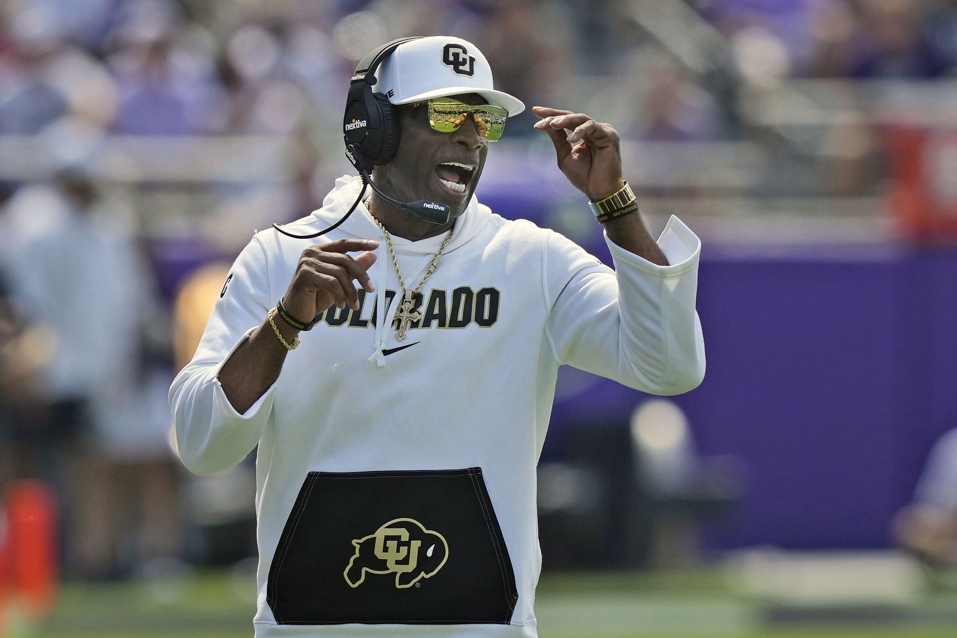 Deion Sanders' Colorado tenure begins with a 45-42 upset win over No. 17 TCU