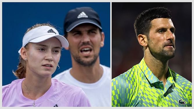 "That's what Novak Djokovic was trying to say since pandemic" - Fans react as Elena Rybakina's coach alerts PTPA about WTA Japan Open draw controversy