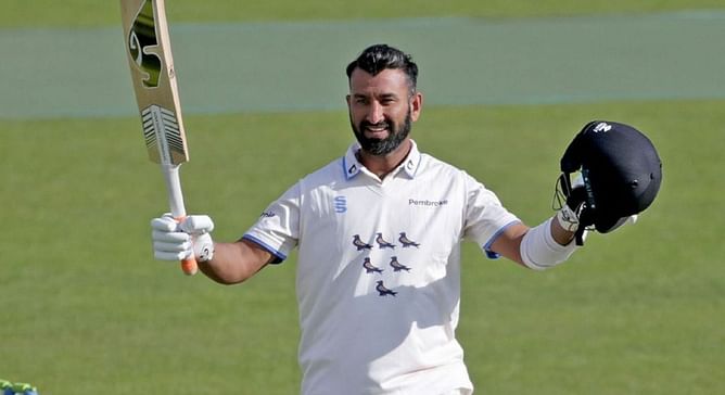 [Pictures] “Gutted to leave this way” – Sussex captain Cheteshwar Pujara reacts to his suspension for one County Championship match