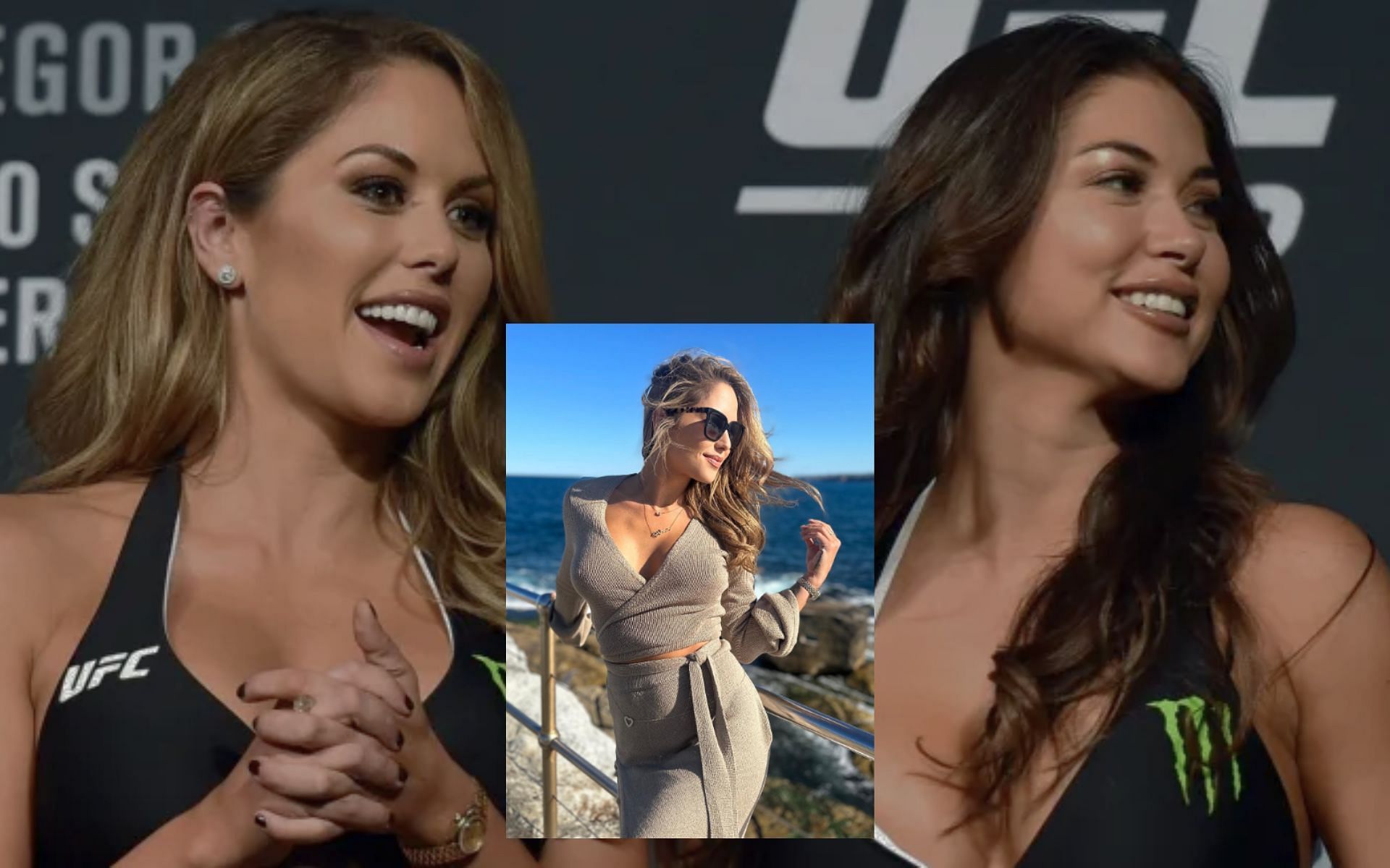 Brittney Palmer and Arianny Celeste [Image credits: @ufc and @brittneypalmer on Instagram]