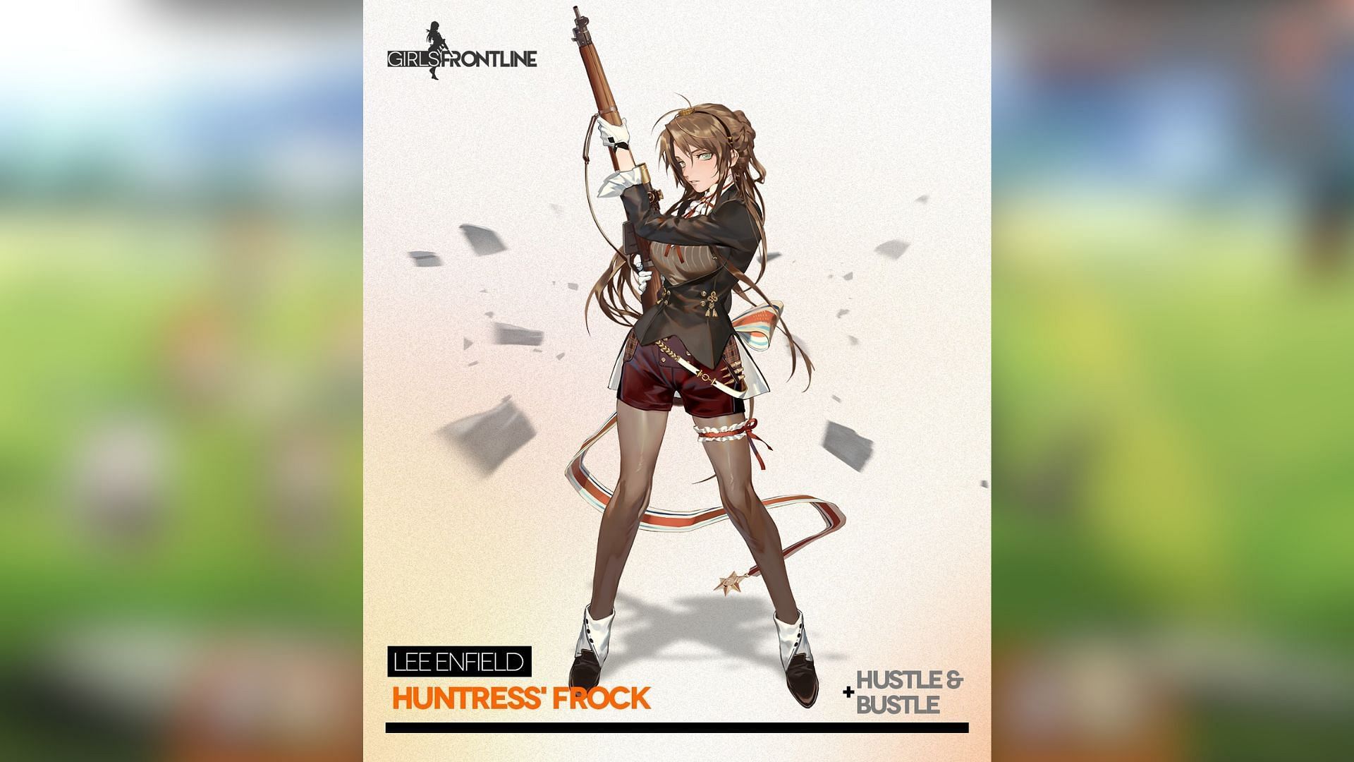 Lee-Enfield with Rifle in Girls Frontline. (Image via Mica Team)