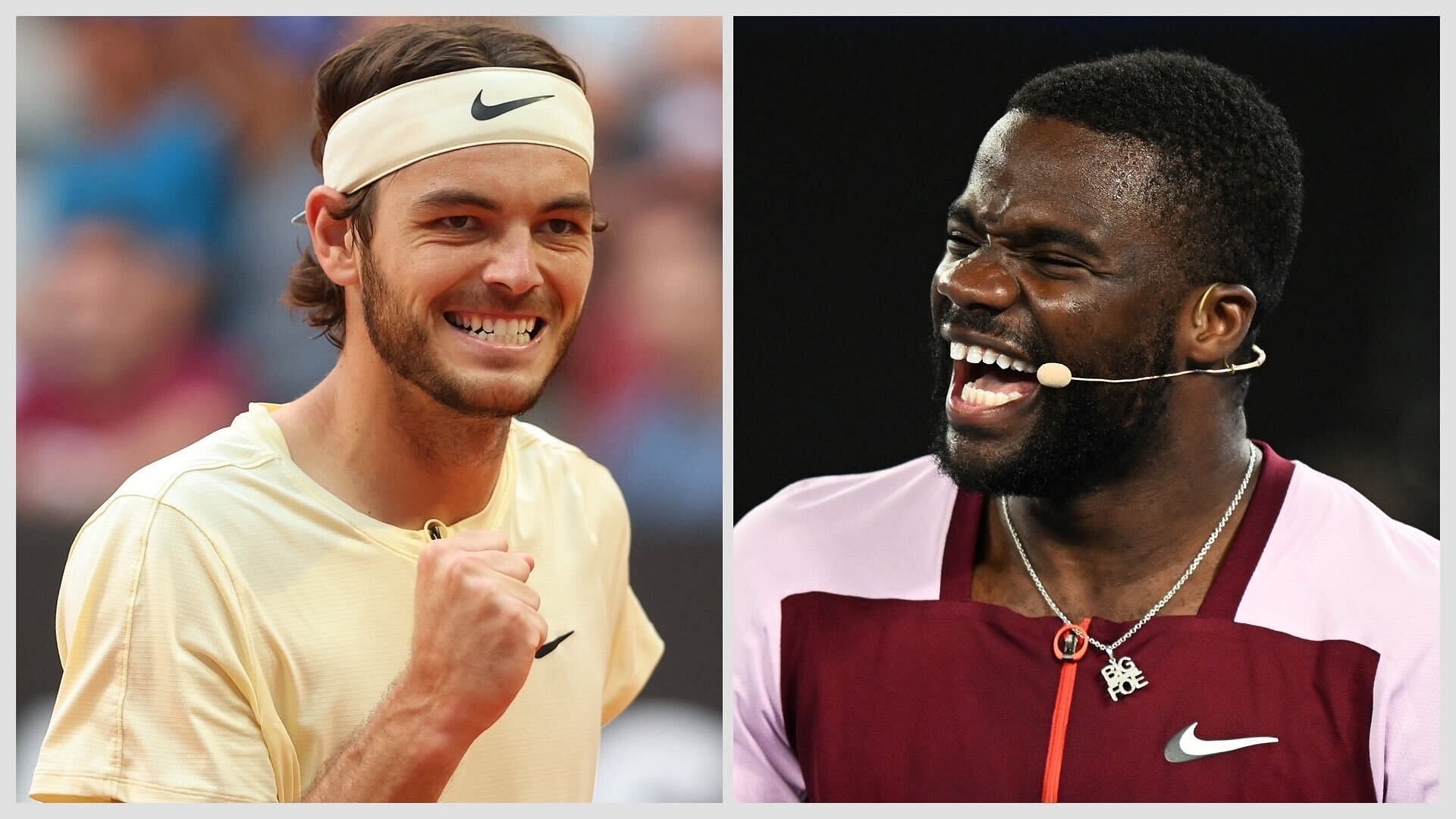 Taylor Fritz(left) and Frances Tiafoe(right)