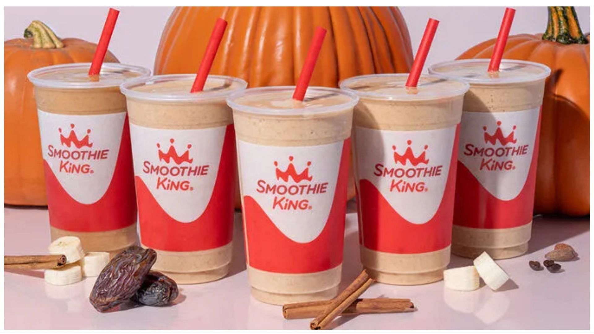 The Pumpkin Power Meal Smoothie line-up is here (Image via Smoothie King)