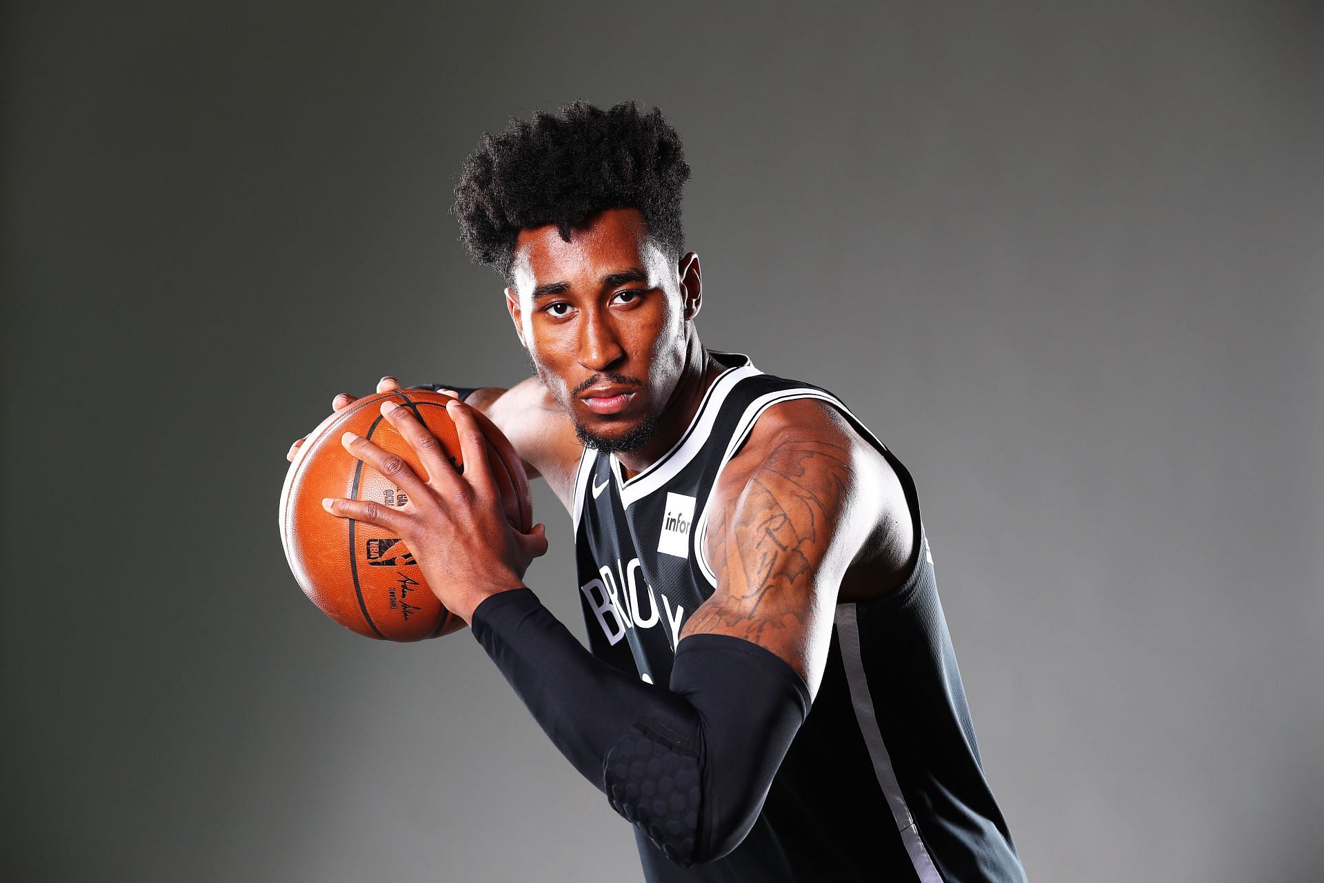 Rondae Hollis-Jefferson with the Brooklyn Nets